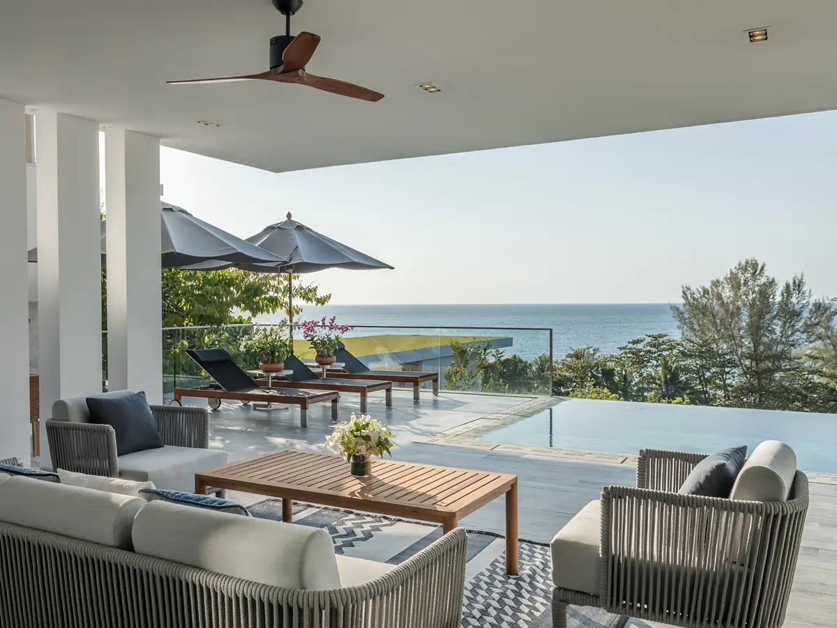 Malaiwana Duplex - Open-plan living area