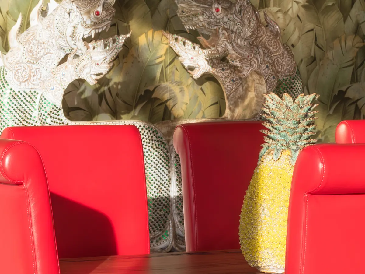Malaiwana Villa R - Dining table decoration