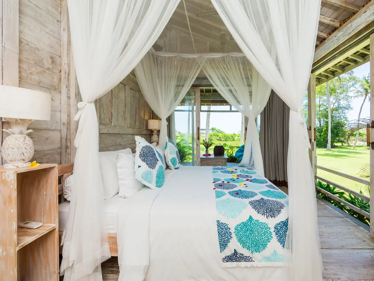 Villa Sungai Tinggi - Joglo bedroom