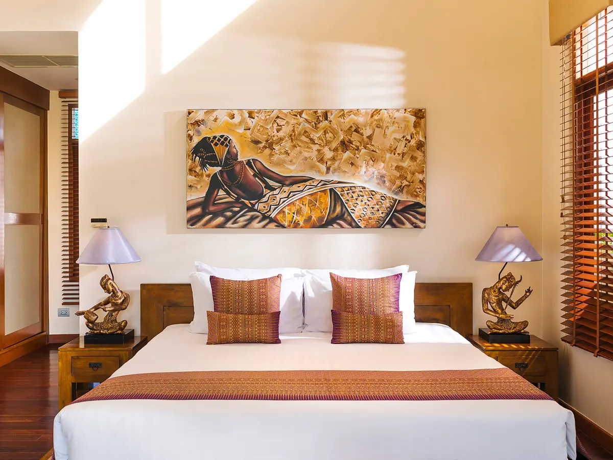Tawantok Beach Villas - Villa 1 - Bedroom layout