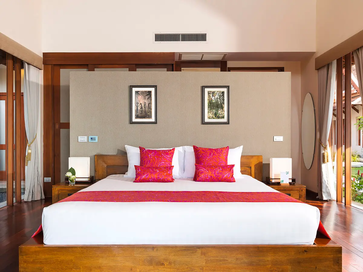 Tawantok Beach Villas - Villa 2 - Bedroom interior