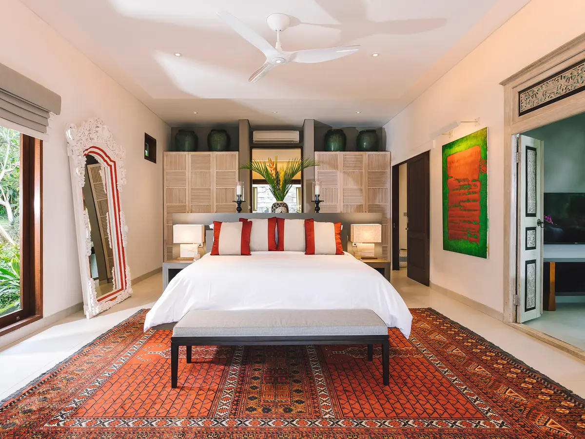The Arsana Estate - Spacious bedroom setting