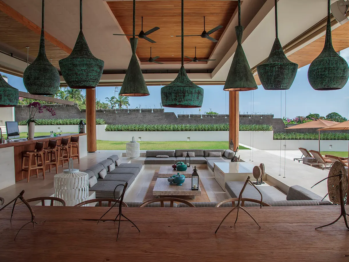 The Iman Villa - Living and dining