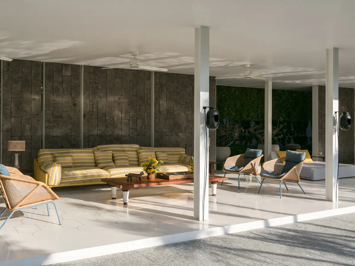 Villa 1880 - Living area design