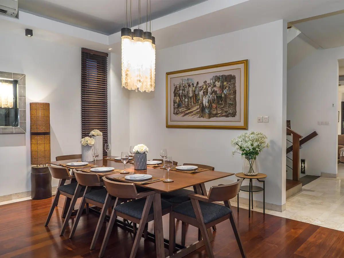 Villa Adenium - Dining area design