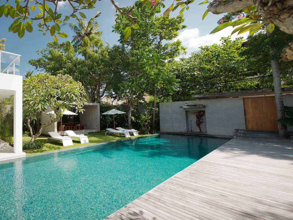 Villa Canggu - Villa South pool and deck