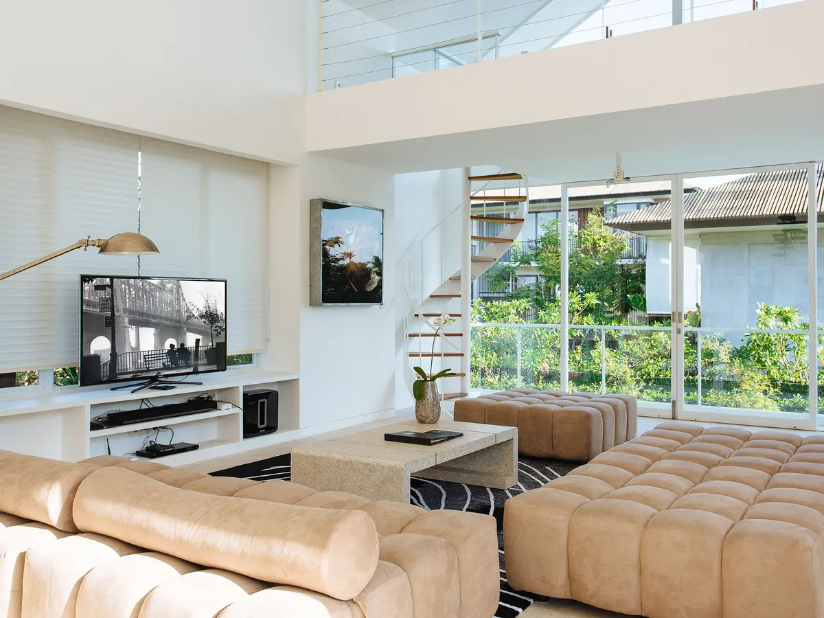 Villa Canggu - Villa South living area
