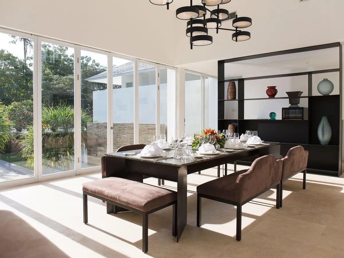 Villa Canggu - Villa South dining view