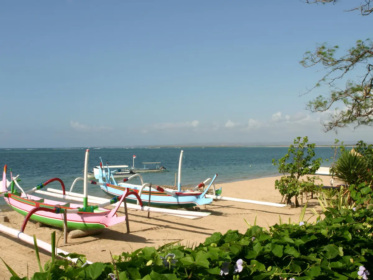 Villa Cemara - Local fishing boat