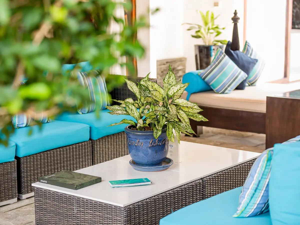 Villa Chi Samui at Lotus Samui - Living area detail
