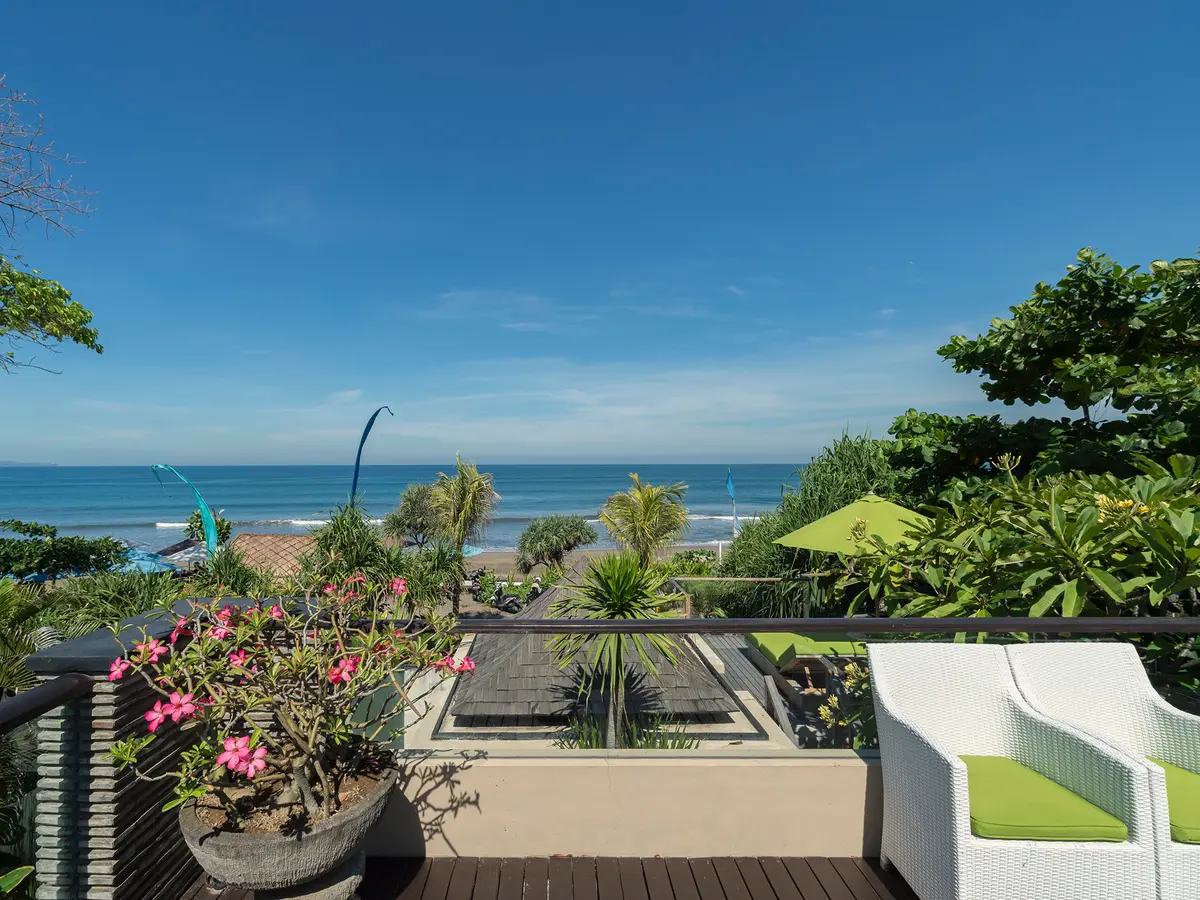 Villa Lega - View of the sea from the second upstairs master bedroom