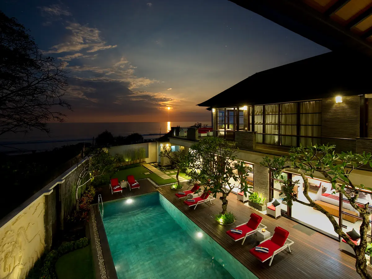 Villa Lega - Sunset view from second master bedroom