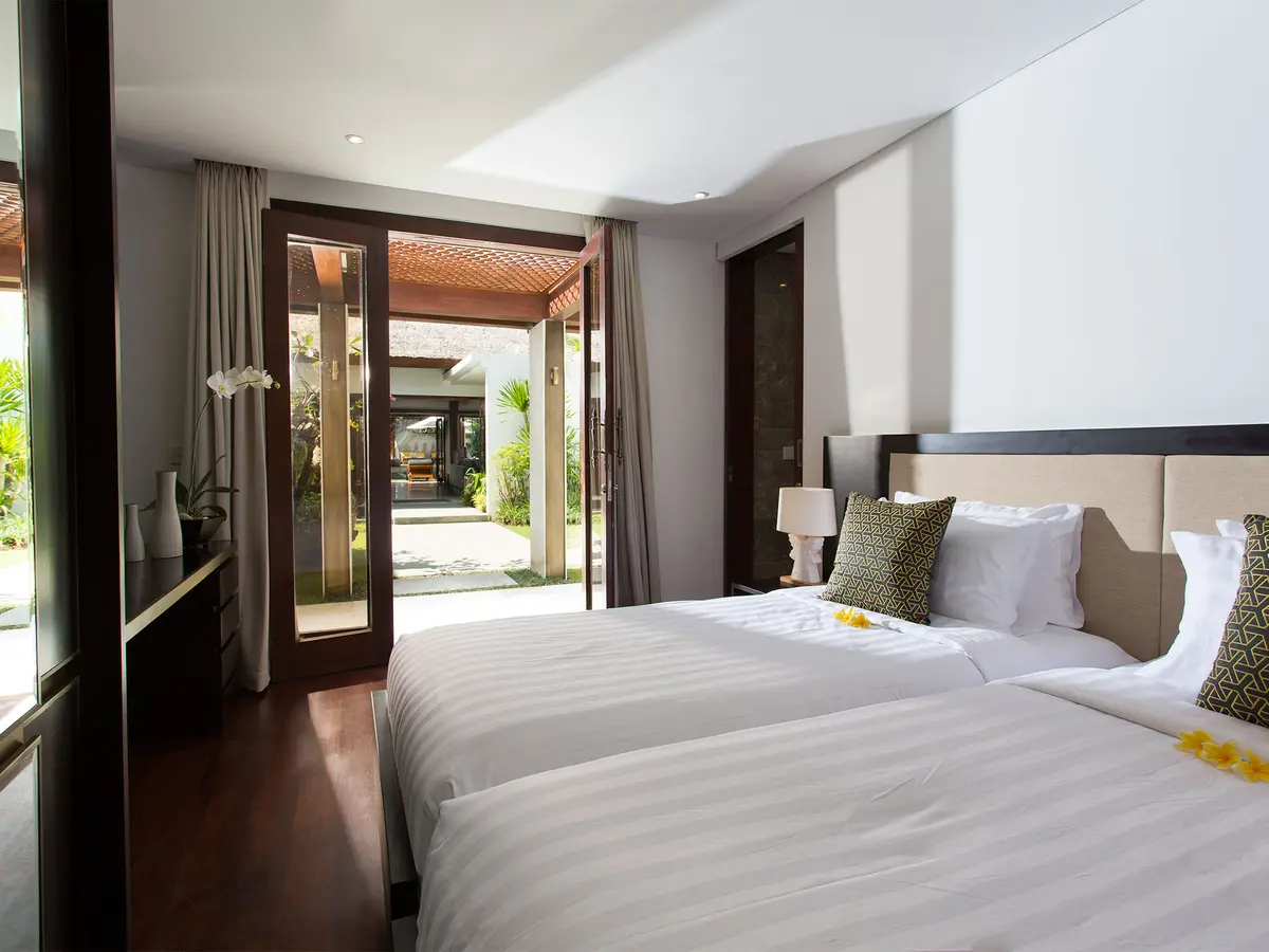 Villa Lilibel - Twin bedroom view