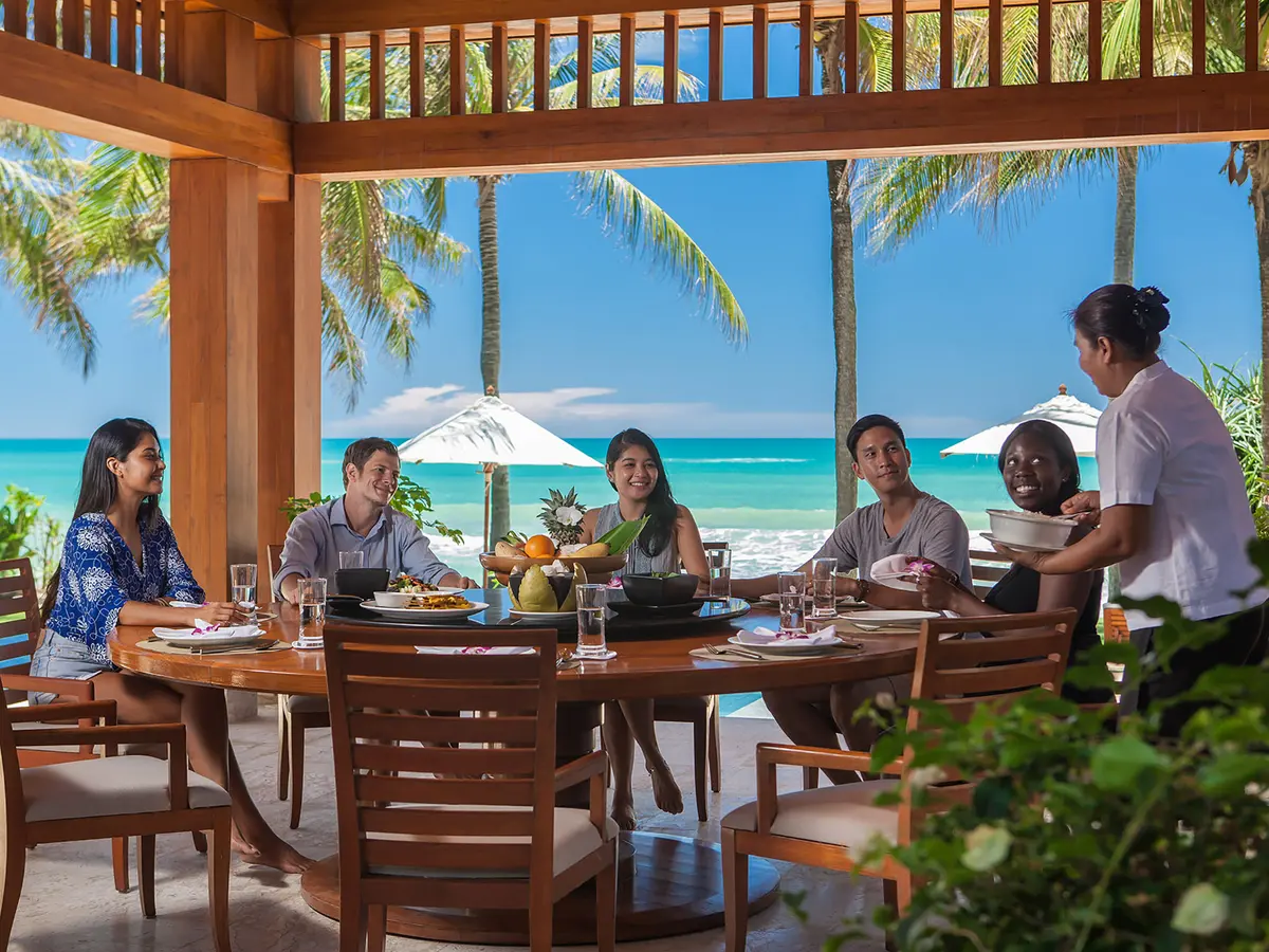 Villa Nandana - Dine with stunning view