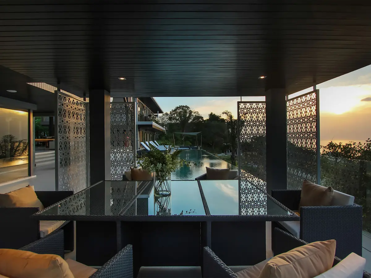 Villa Saan - Outdoor dining sala
