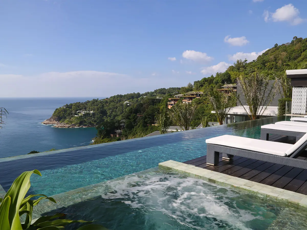 Villa Saan - View from pool deck