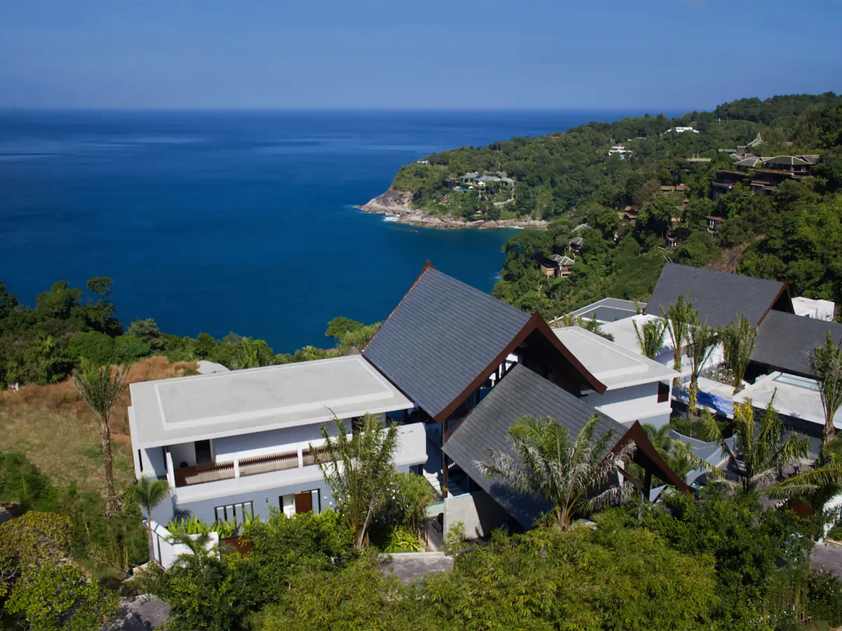 Villa Saan - Bird eyes view from top of the villa