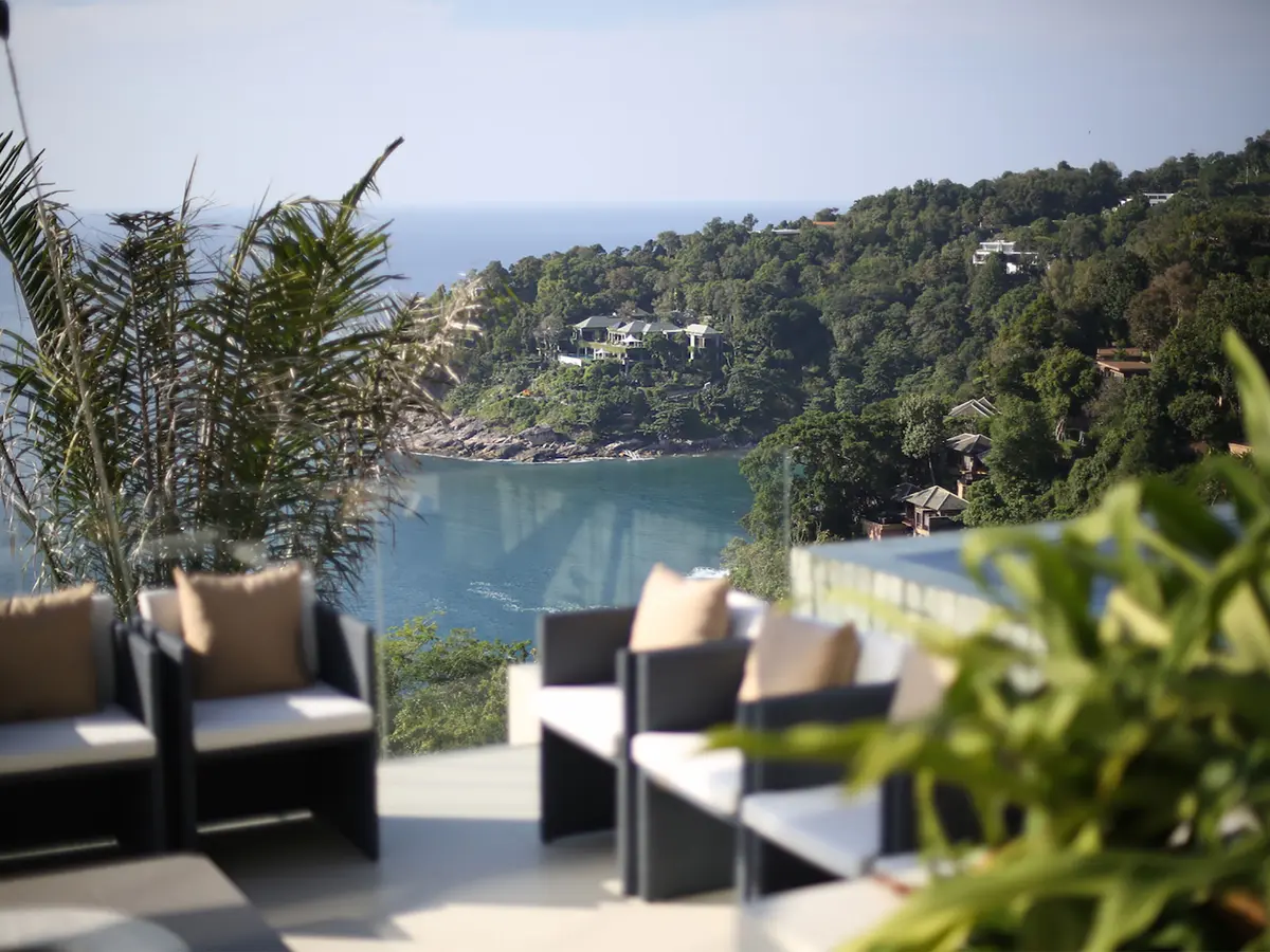 Villa Saan - View from outdoor area