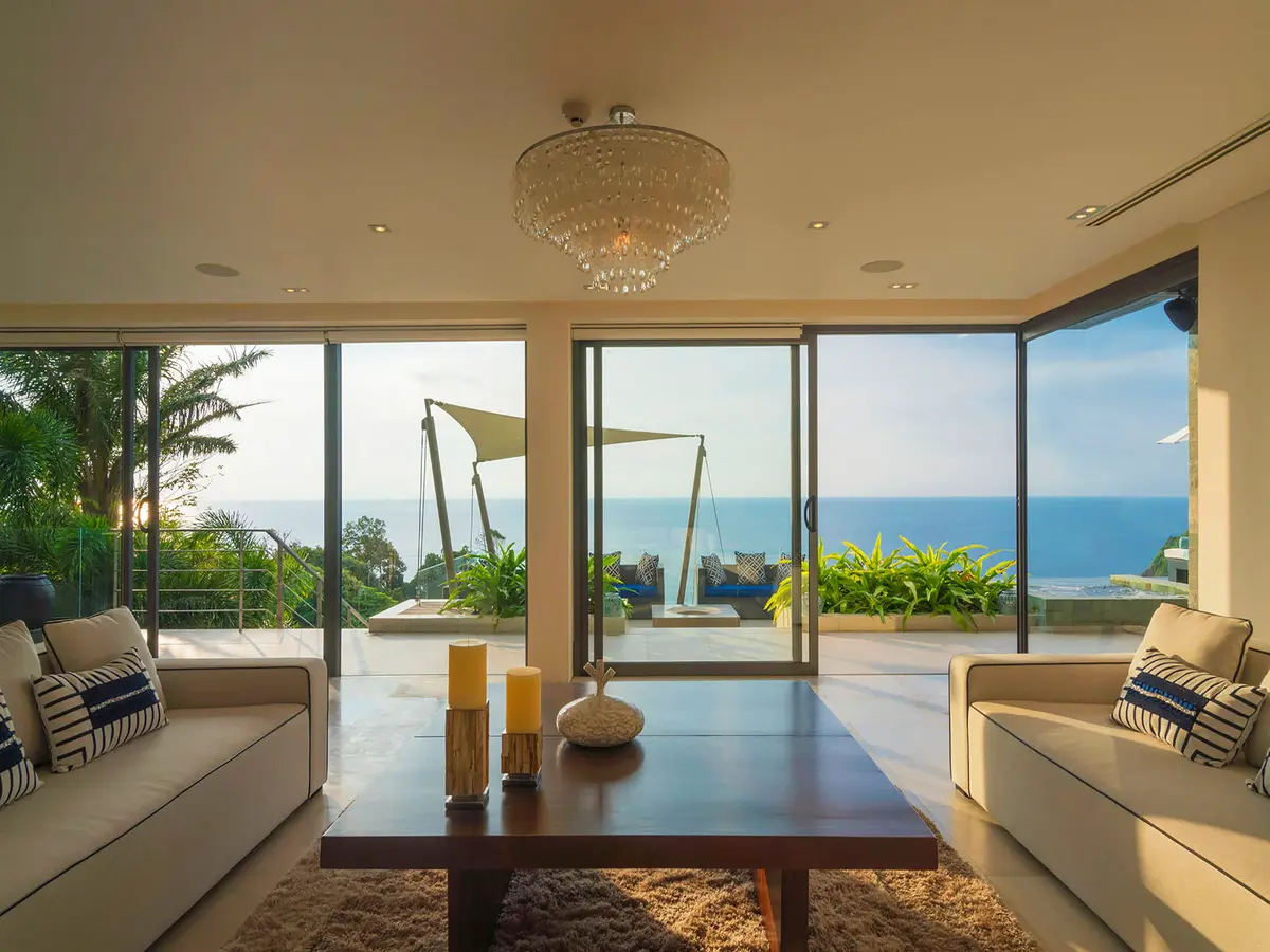 Villa Samira - Living area sea view