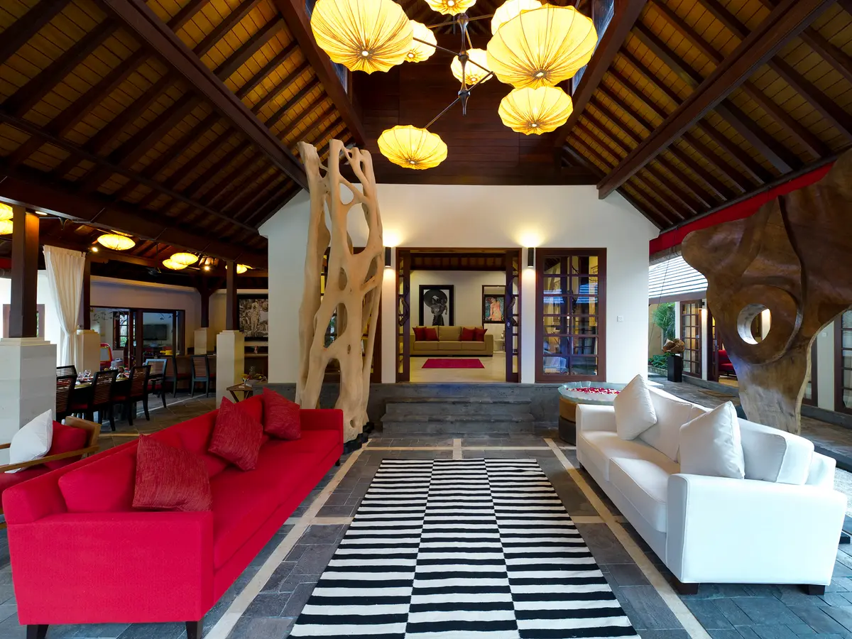 Villa San - Outside living room