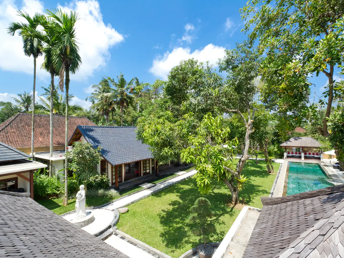 Villa San - View of grounds from the roof