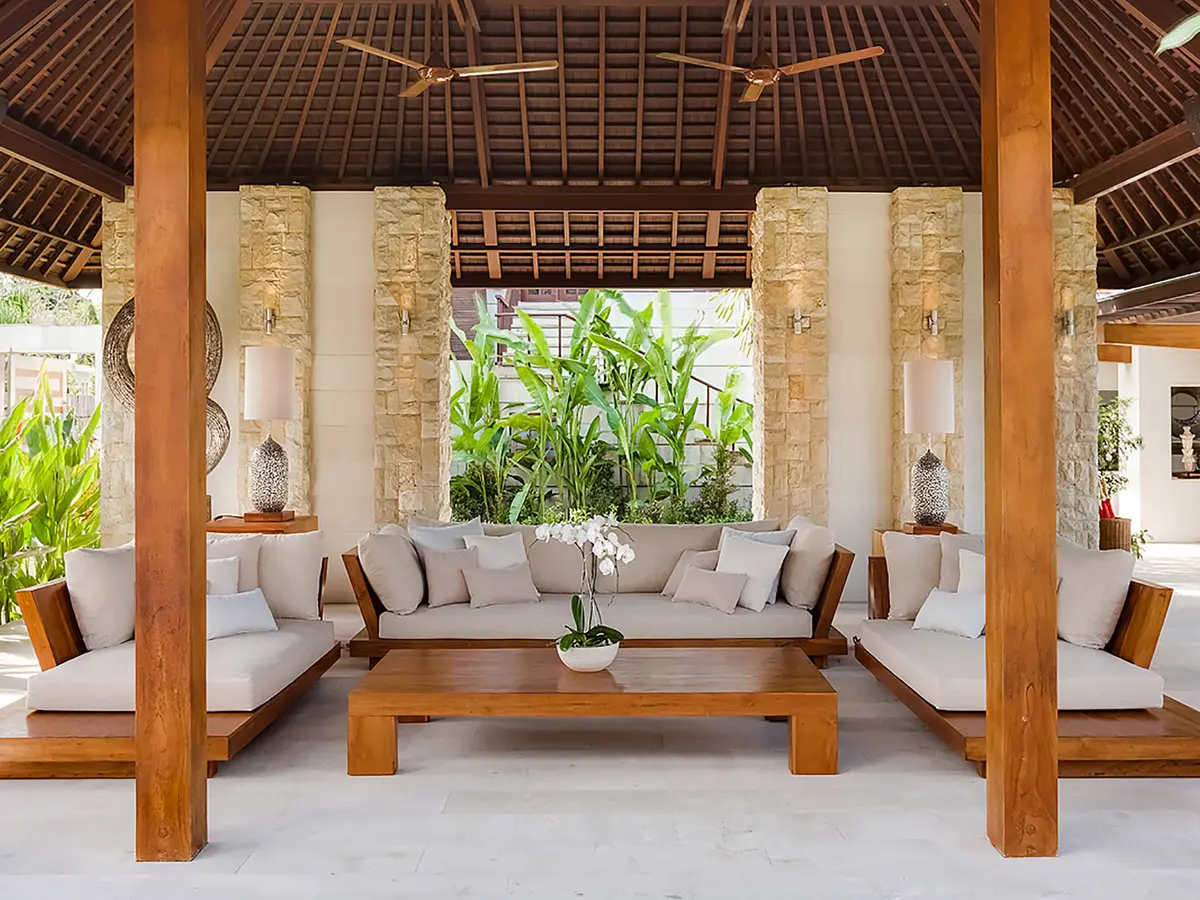 The Beji - Outdoor living area