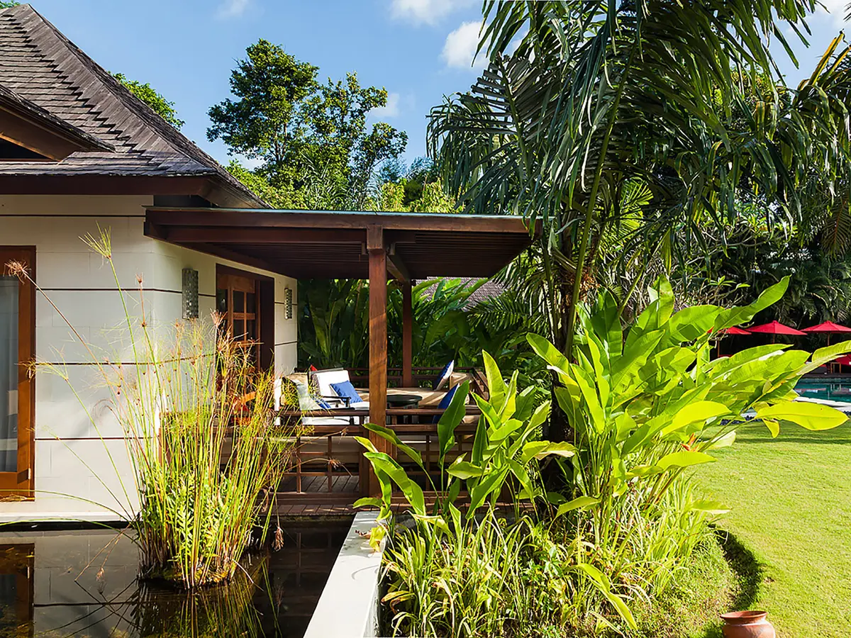 The Beji - Pond around guest suite 6