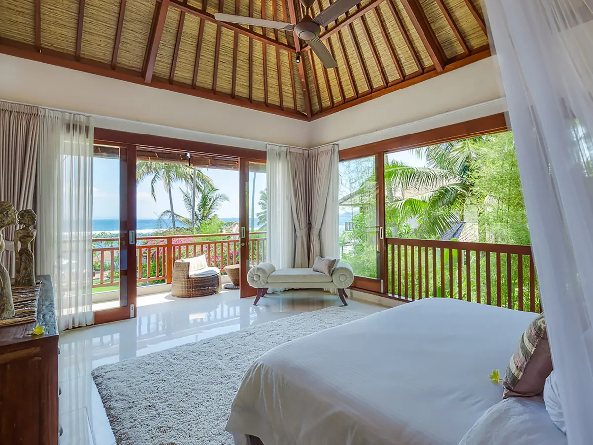 Villa Tirta Nila - View from upstairs guest bedroom
