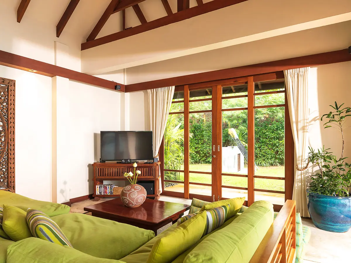 Waimarie - Living room garden outlook