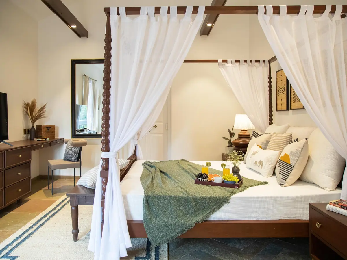 Colina Villa F - Bedroom Bed Area