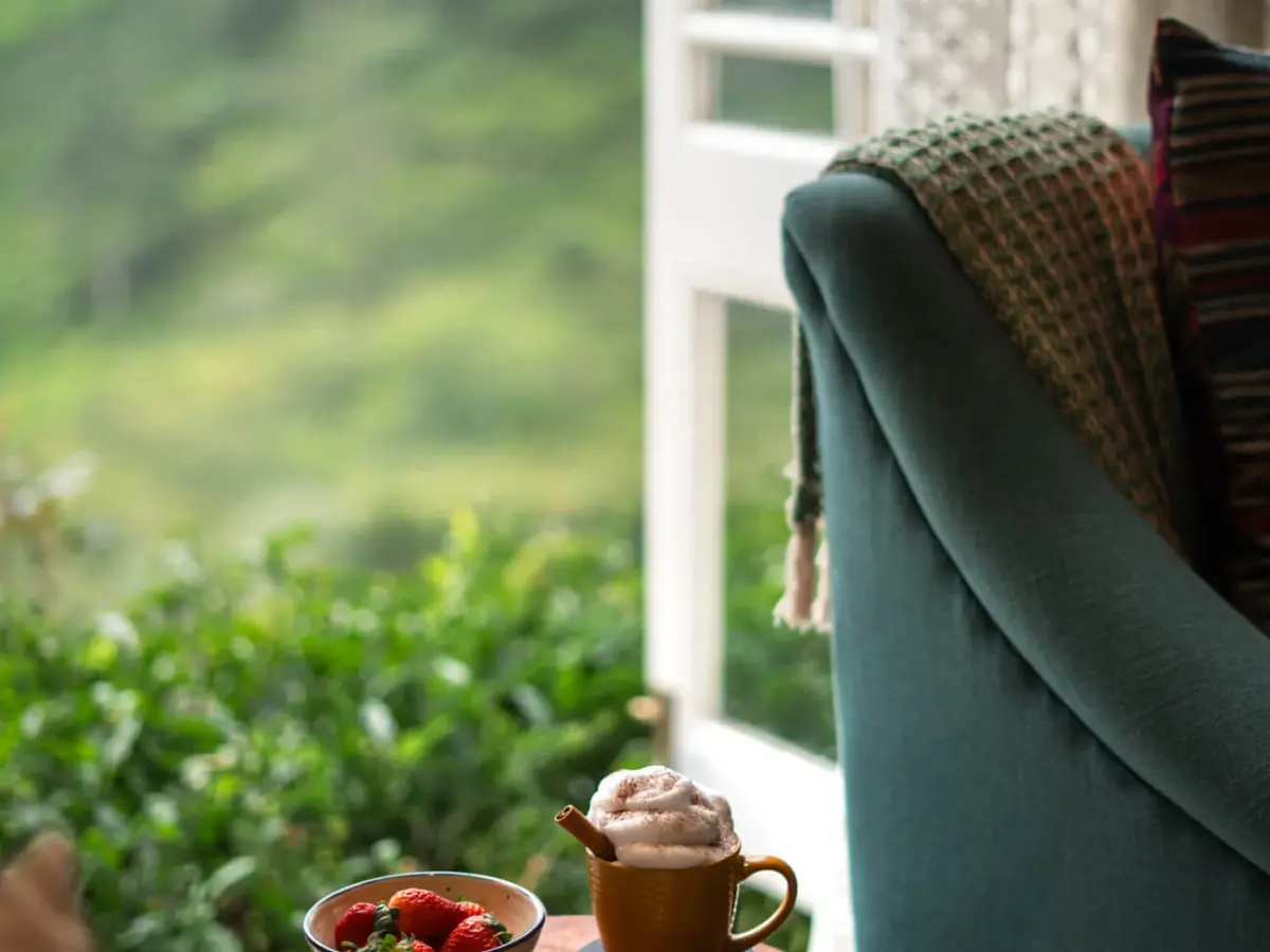 Bedroom with views | Villa Aikyam