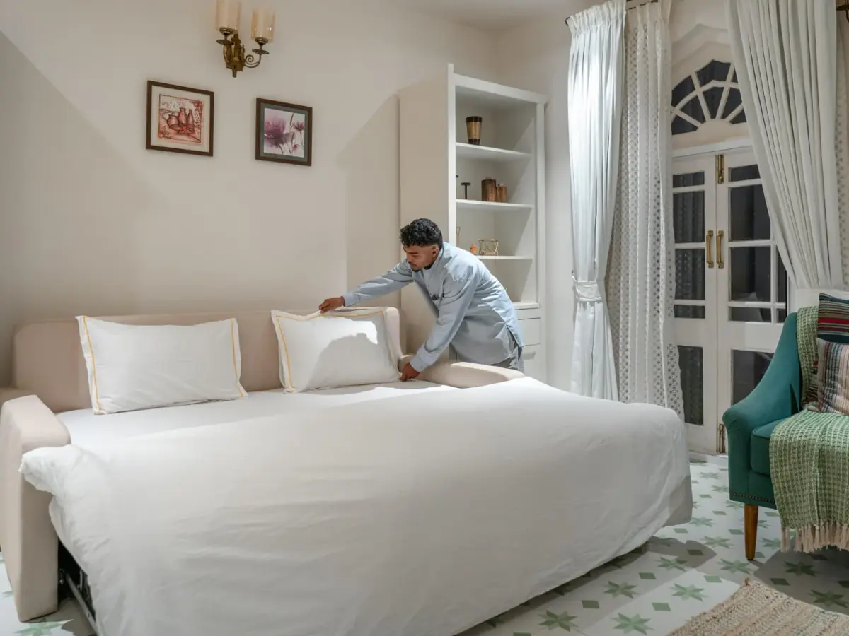 Sofa cum Bed | Villa Aikyam