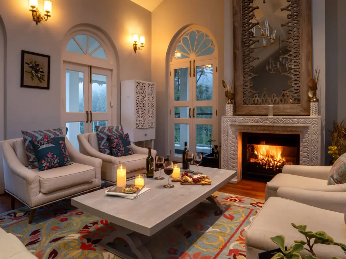 Indoor Bonfire | Private villa | Villa Aikyam