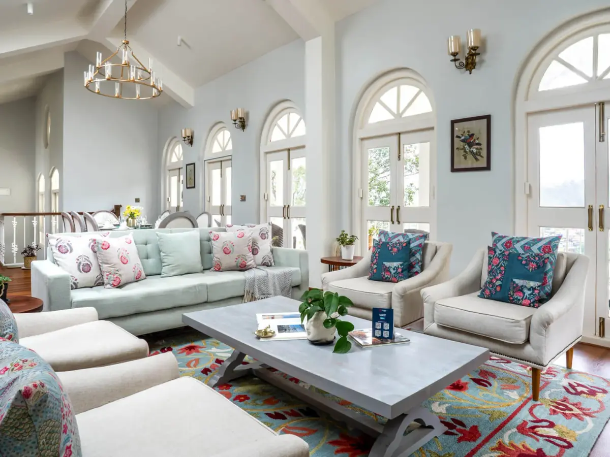 Living and Dining Area | Villa Aikyam