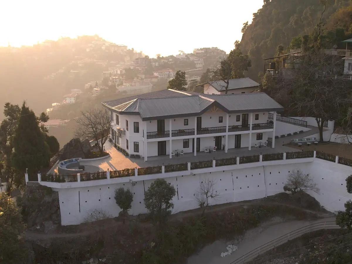 Ariel view | Airyland Estate, Mussoorie