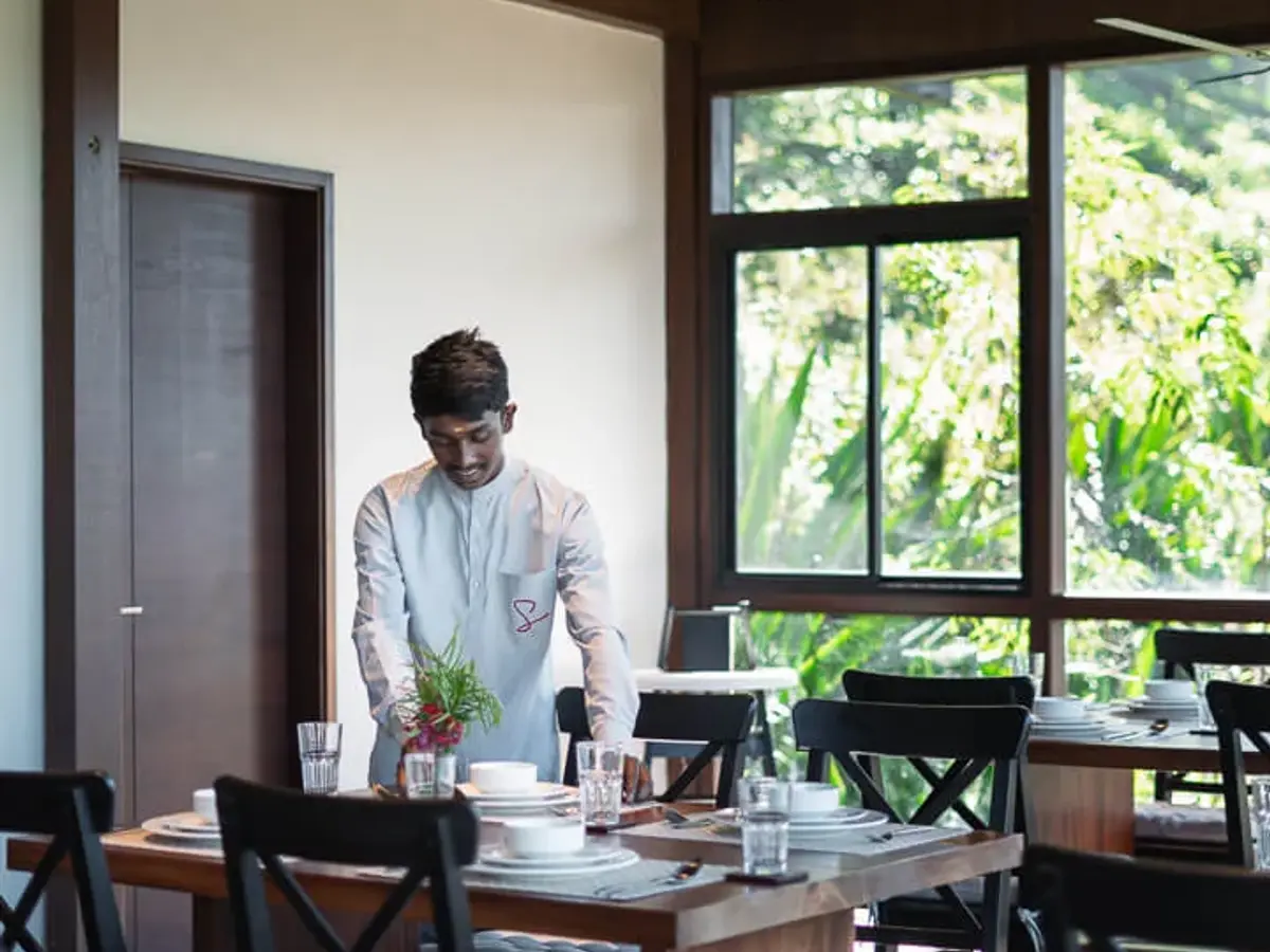 Resturant Area | Food with view | Villas by Amani Villas