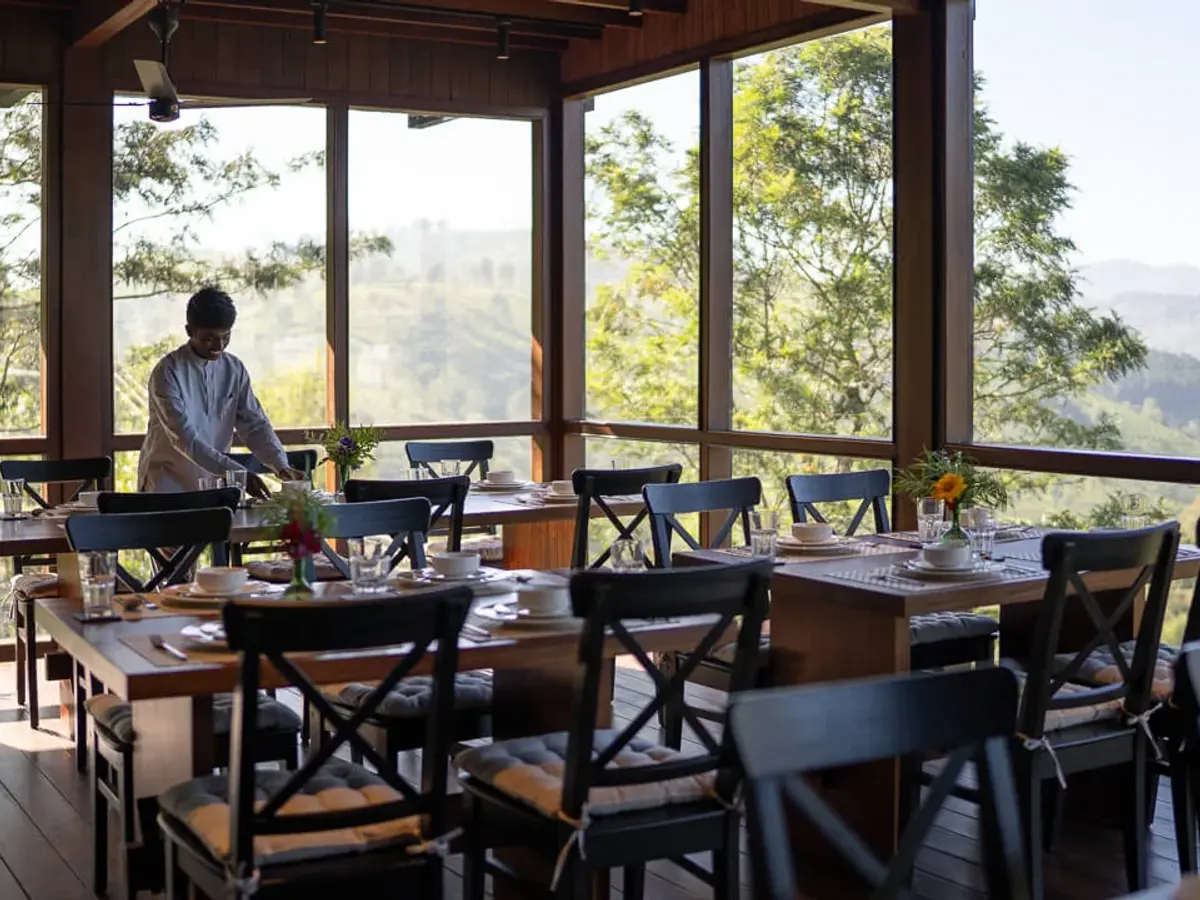 Restaurant Area | Food with view | Villa 10B by Amani Villas