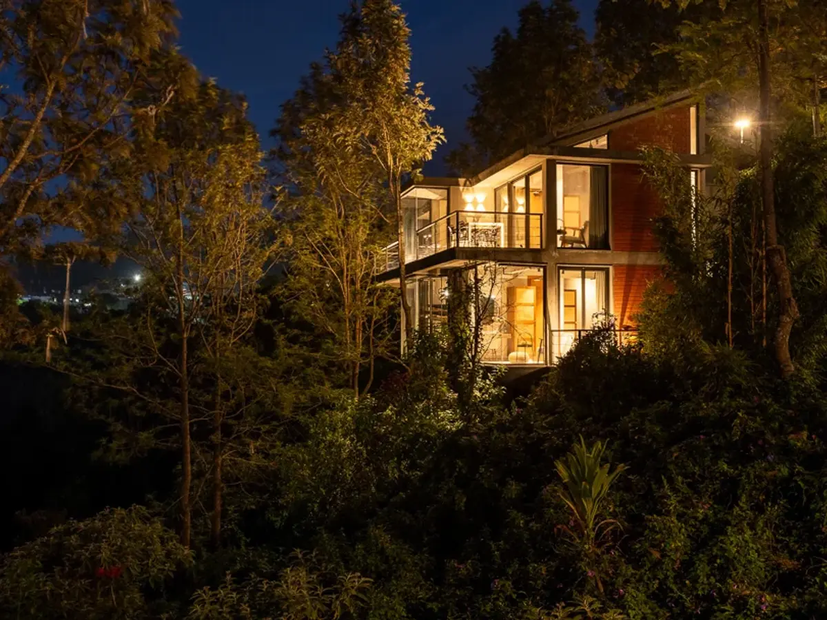 Night Facade | Amani Nature Retreat Coonoor by Lohono Stays