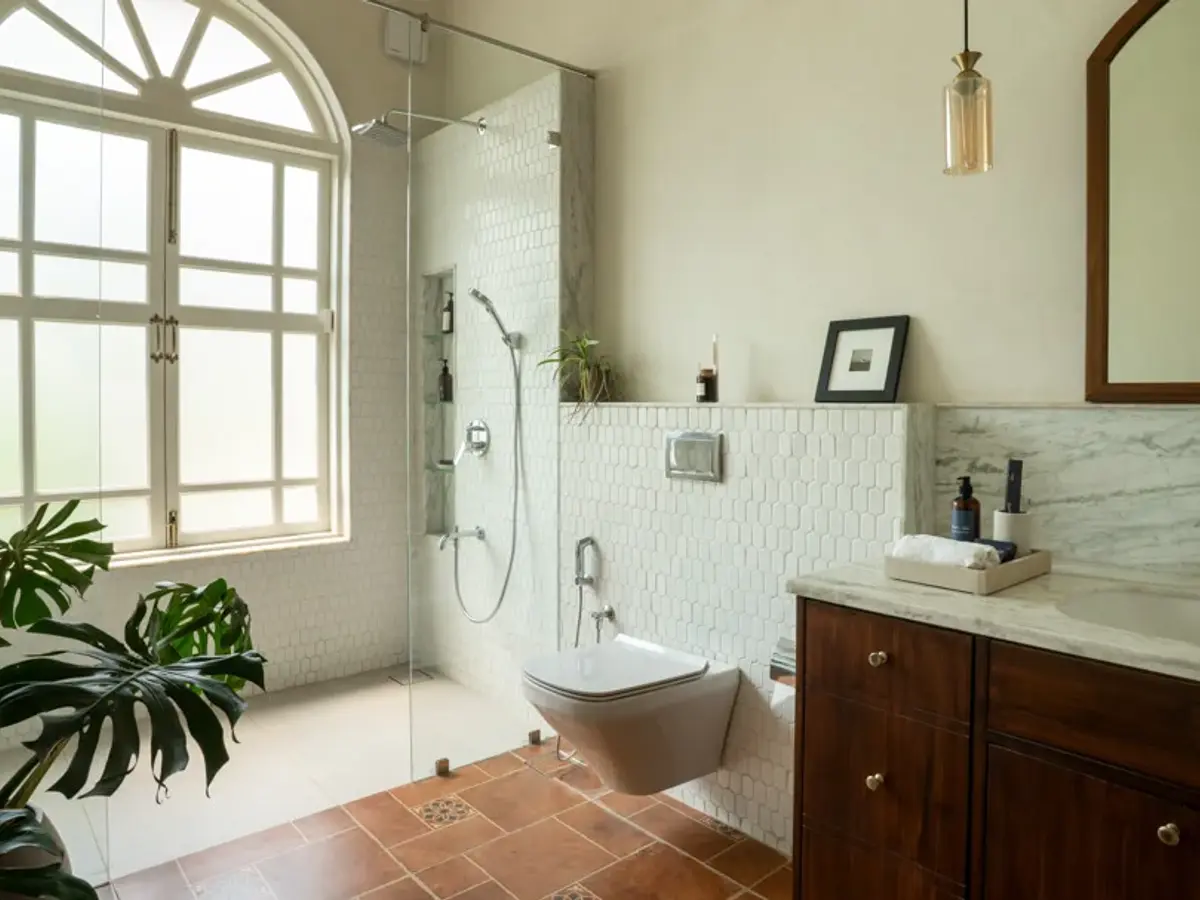 Luxury Bathroom | Amora Villa B | Goa