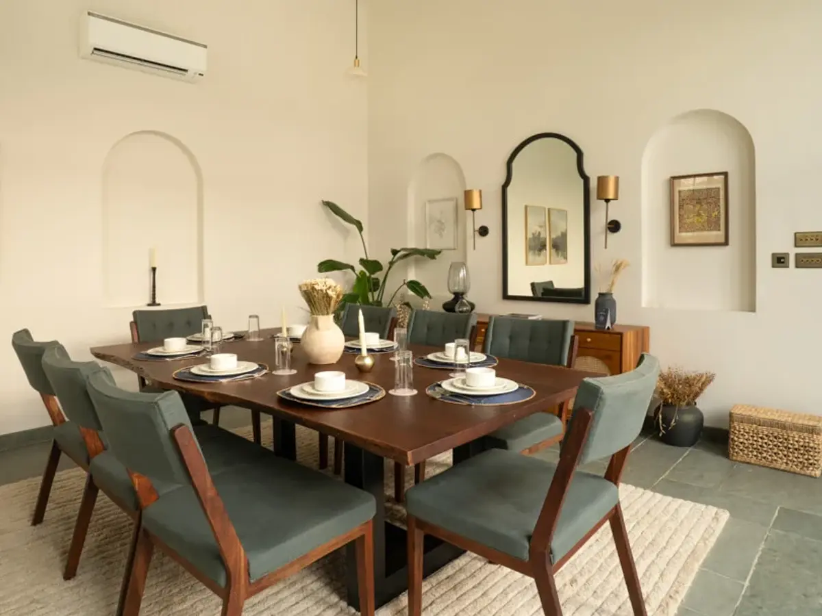 Dining Area | Amora Villa B | Goa