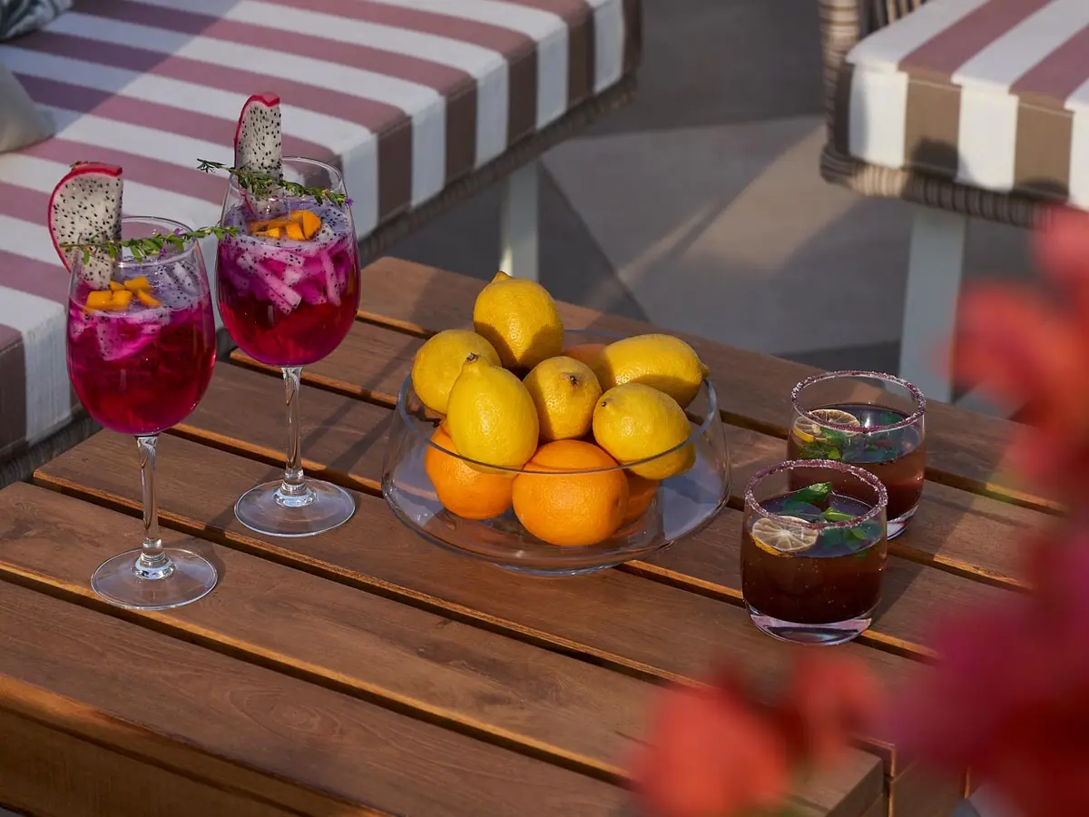 Aurelia Villa E - Terrace Setup