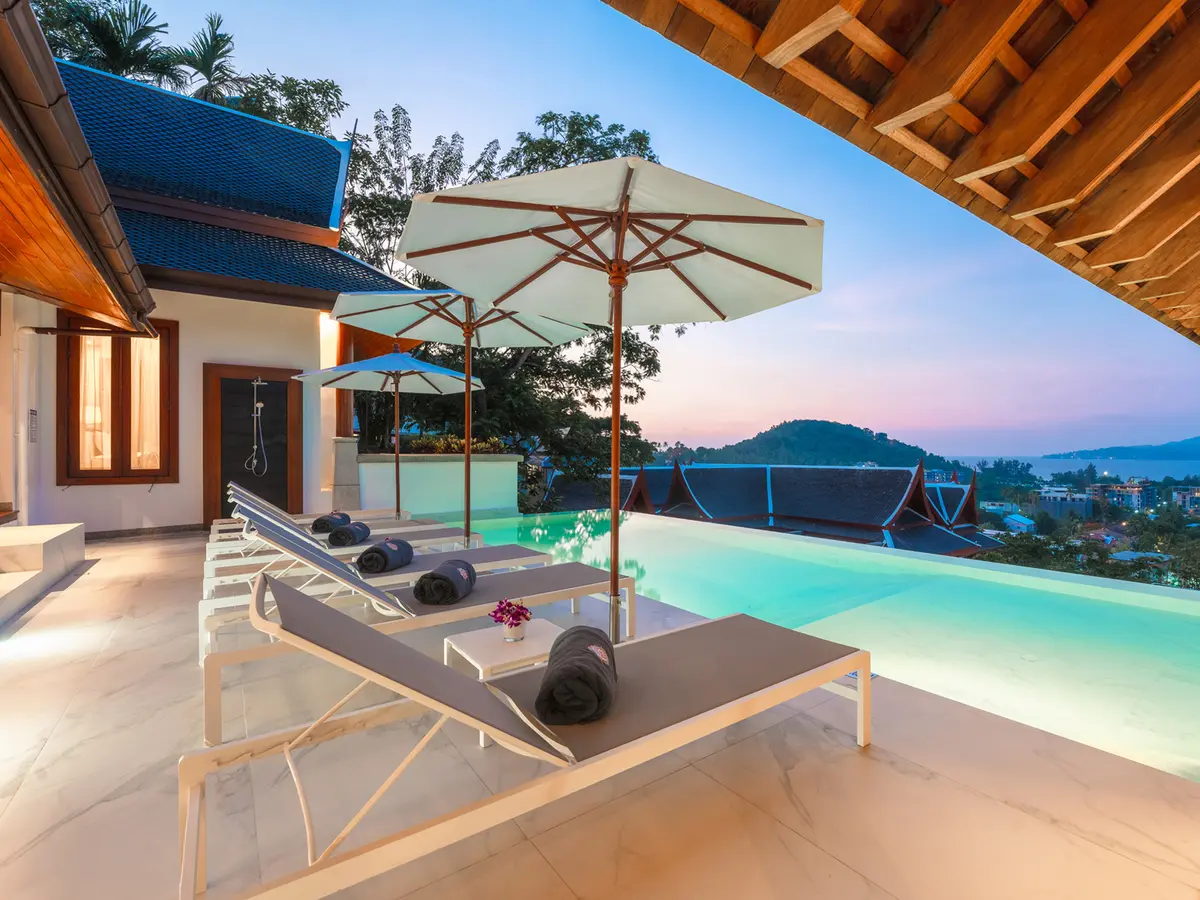 Sea View Zenith - Tranquil Surin at sundown