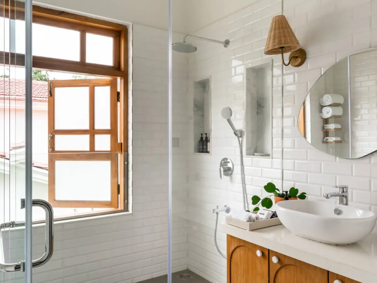 Bathroom 1 | Villa in Goa - Beleza Villa D