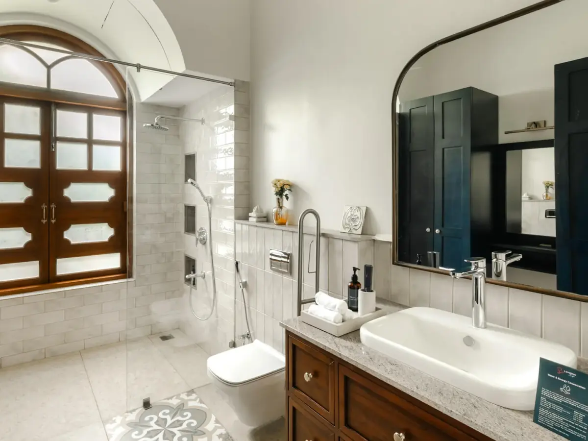 Bathroom 1 | Luxurious Bathrooms | Villas by Lohono Stays