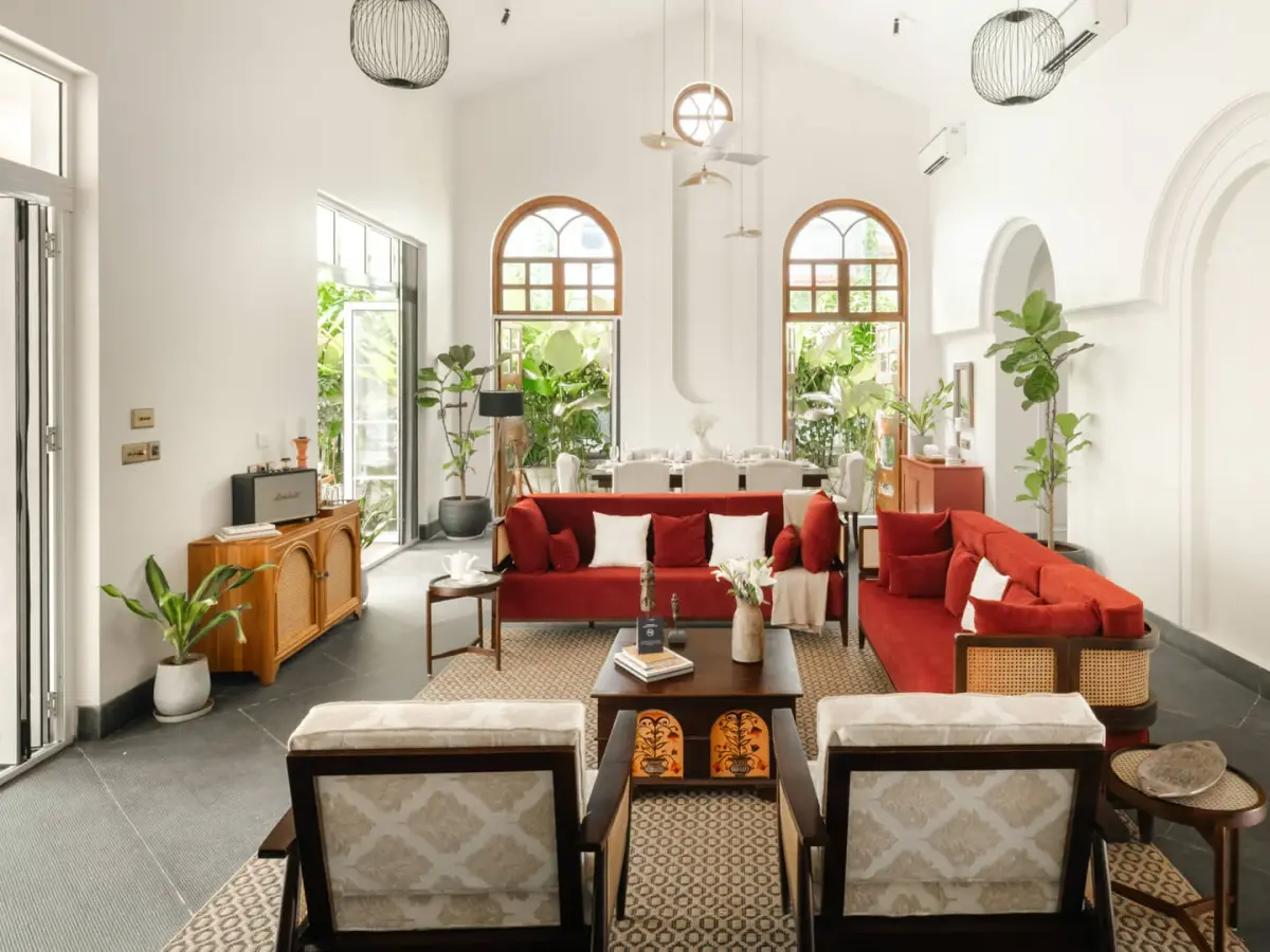Private Living Area | Villa In Goa - Calisto Villa B