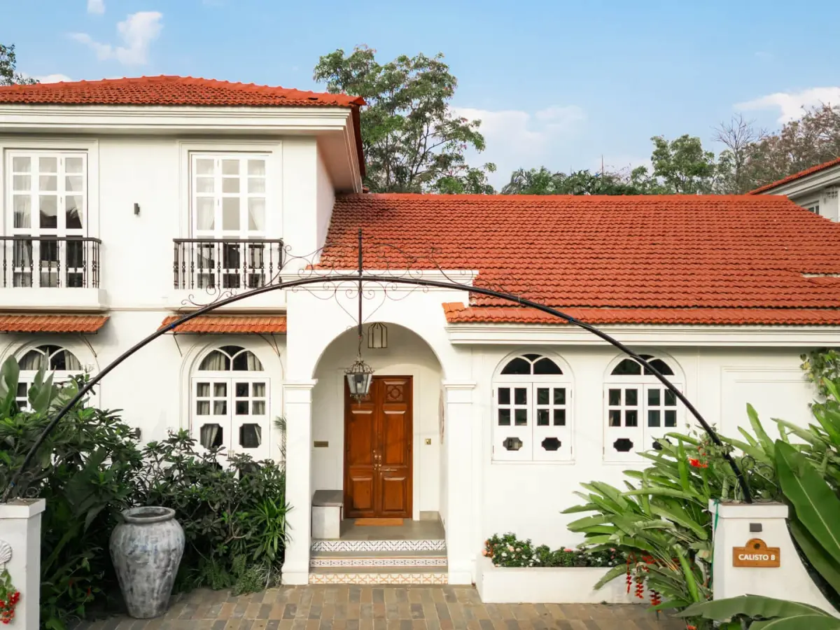 Front Facade | Calisto Villa B by Lohono Stays