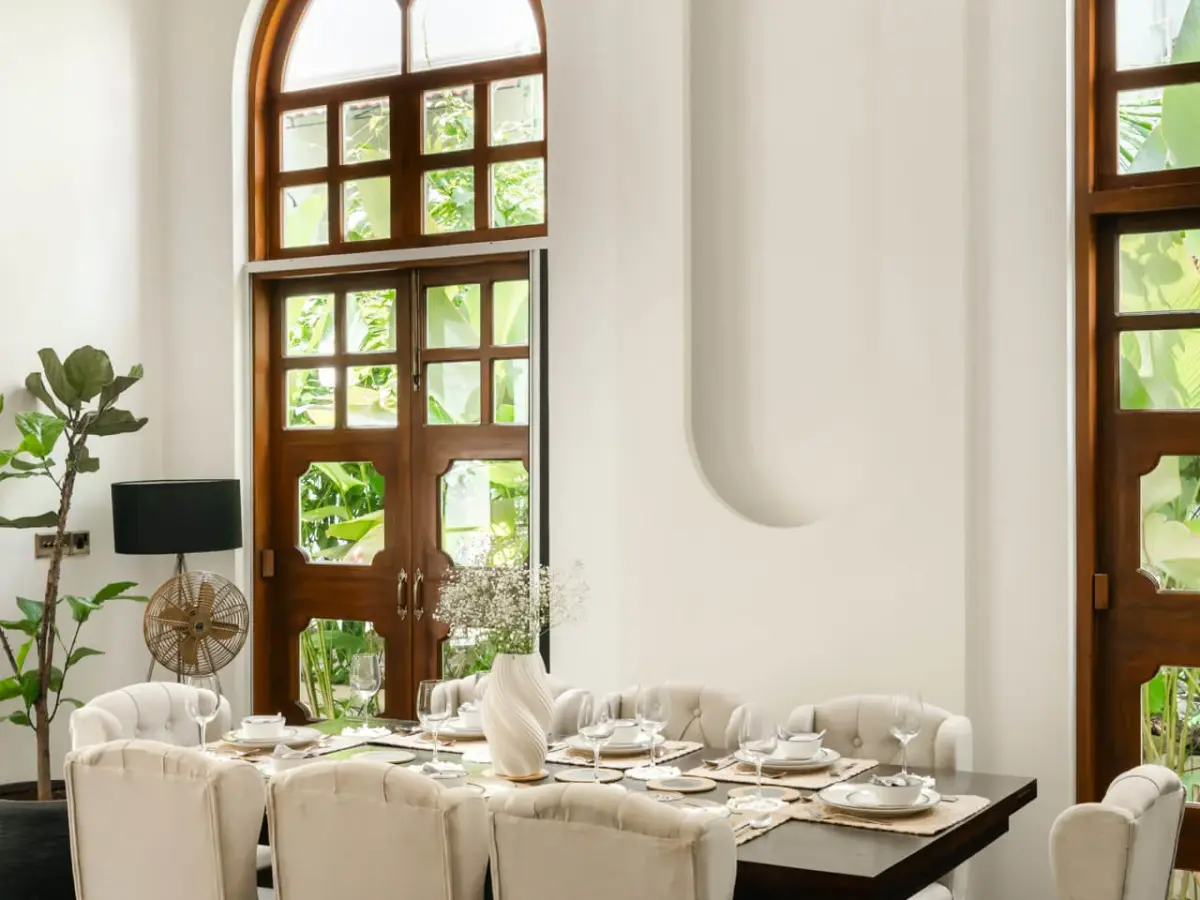 Dining with View | Villa in Goa | Luxury Villa in Goa