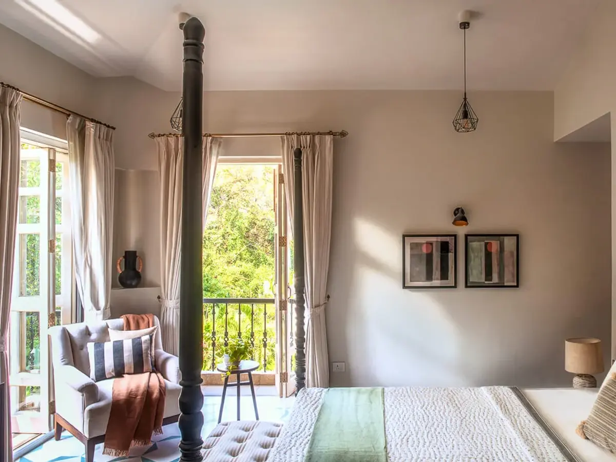 Bedroom 3 | Luxury Rentals - Calisto Villa C, Goa by Lohono Stays