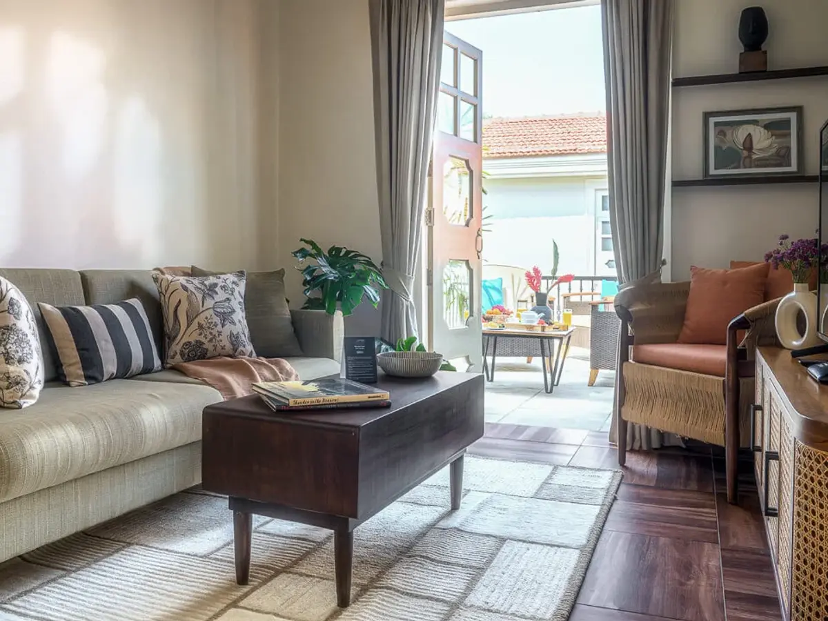 TV Room | Calisto Villa C by Lohono Stays