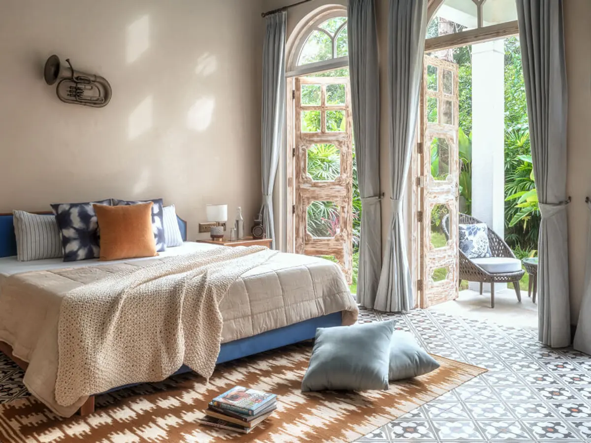 Bedroom 1 | Luxury Rentals - Calisto Villa E by Lohono Stays